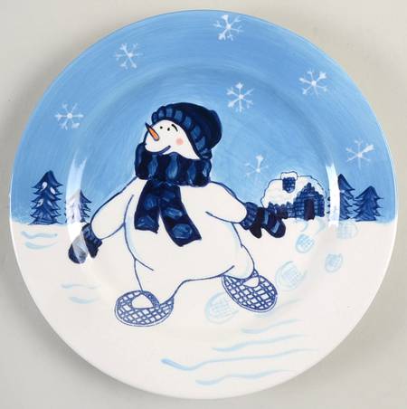 Winter Valley Bread & Butter Plate