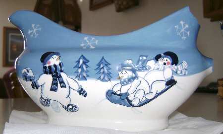 Winter Valley Gravy Boat