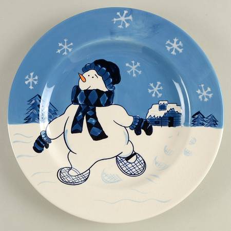 Winter Valley Dinner Plate