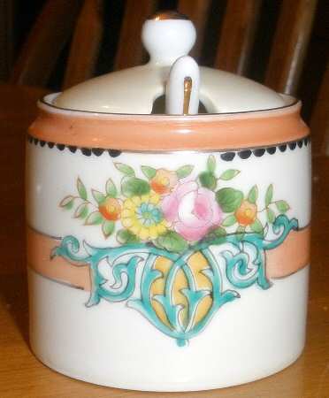 N3303 Mustard Jar & Lid with Spoon