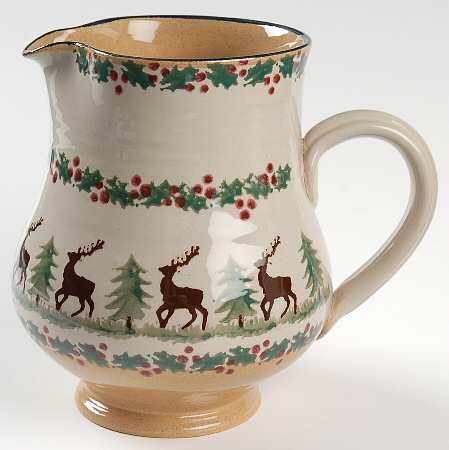 Holiday Reindeer 32 Oz Jug
