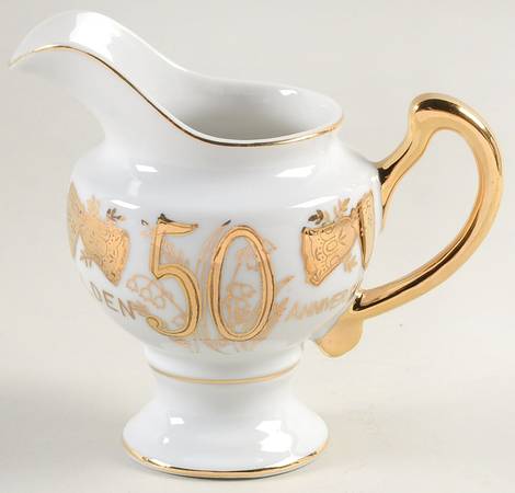 50th Anniversary Creamer