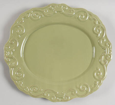 Flea Market Dinner Plate