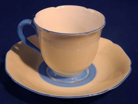N3327 Flat Demitasse Cup & Saucer Set