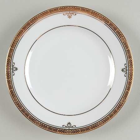 Buckingham Gold Bread & Butter Plate