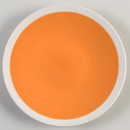 Orange Salad Plate