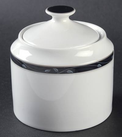 Perennial Blue Sugar Bowl & Lid
