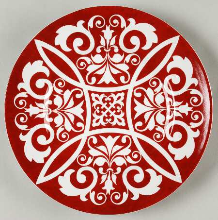 Morrocan Red Salad Plate