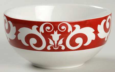 Morrocan Red Soup/Cereal Bowl