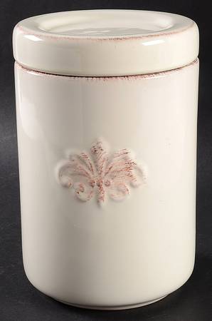 Provence Ivory Large Canister & Lid