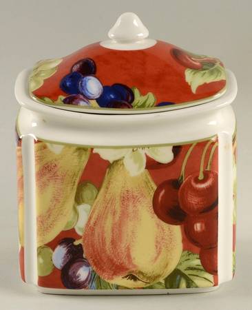 Fruit Amore Small Canister & Lid