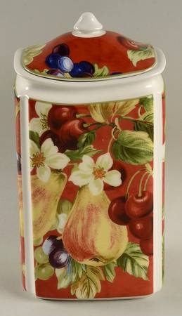 Fruit Amore Large Canister & Lid