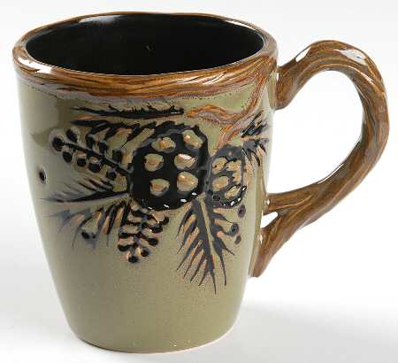 Northwoods Green Mug