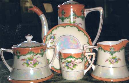 N3461 Flat Demitasse Cup & Saucer Set