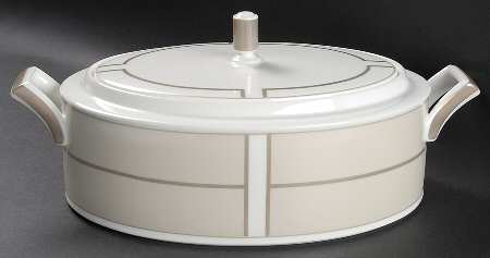 Trieste Oval Covered Vegetable