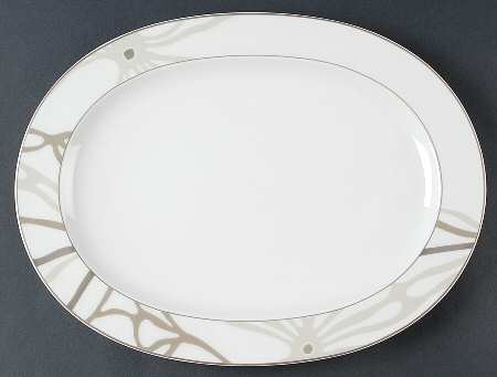 Campania 14" Oval Serving Platter