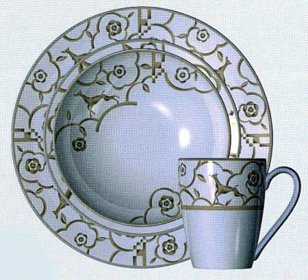 Chasse Blueberry by Noritake