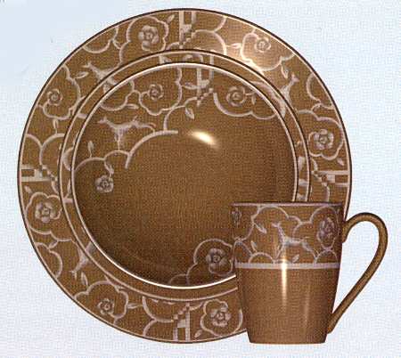 Chasse Cocoa by Noritake