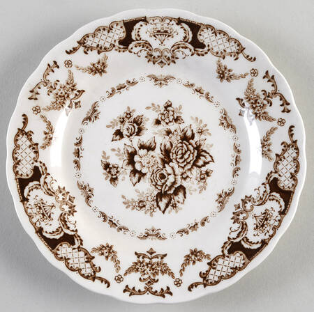 Windsor Brown Salad Plate
