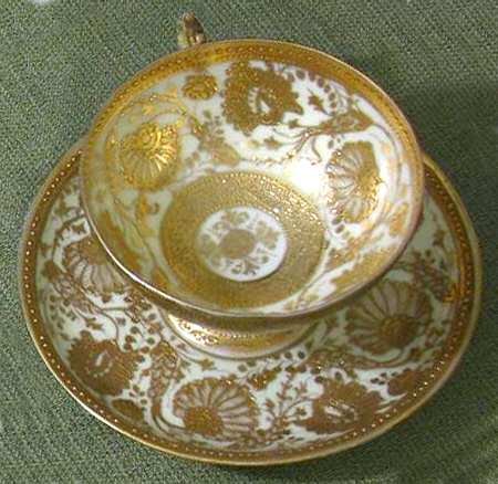 N4651 Footed Cup & Saucer Set