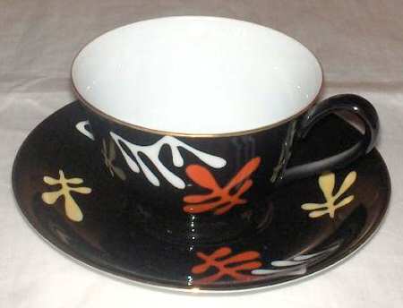 N3475 Footed Cup & Saucer Set