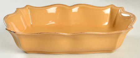 Toscano Yellow 11" Rectangular Baker