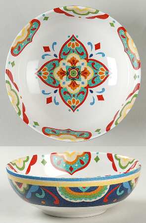 Mexican Tile Ixtapa Coupe Cereal Bowl