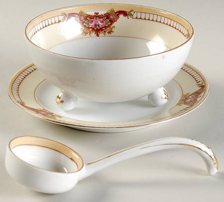N1196 Mayonnaise & Ladle w/Underplate