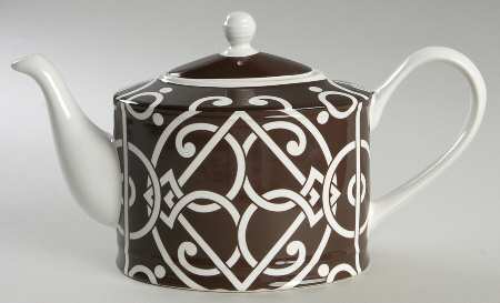 Pathways Chocolate Teapot & Lid