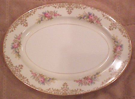 N3391 14" Oval Serving Platter