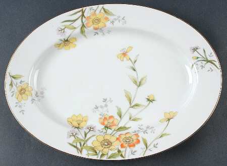Allegro 12" Oval Serving Platter