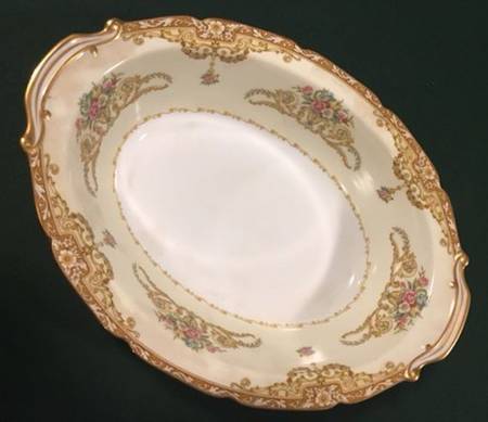 N3485 10" Oval Vegetable Bowl