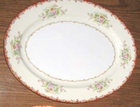 N3749 13" Oval Serving Platter