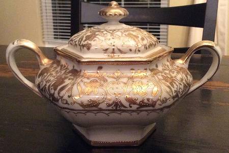 N4653 Sugar Bowl & Lid