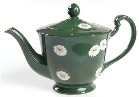 N1530 Green Teapot & Lid