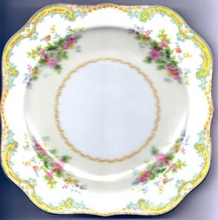 N1371 Square Salad Plate