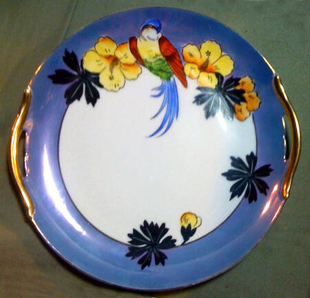 N3401 Handled Cake Plate
