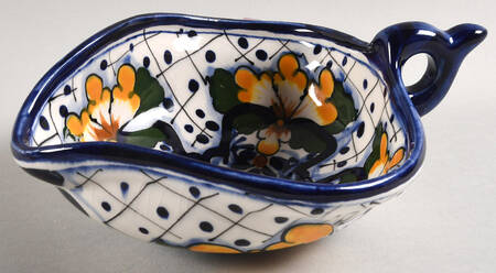 Invitation, The 8" Handled Bowl with Spout