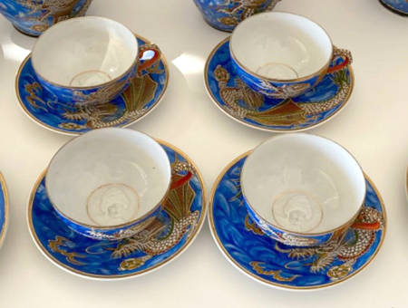 NAG58 Flat Cup & Saucer Set
