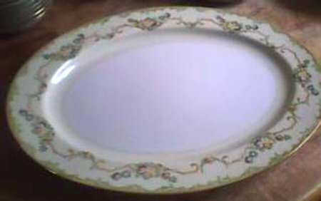 NAT62 17" Oval Serving Platter