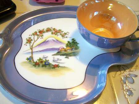 N3778 Snack Plate & Cup Set