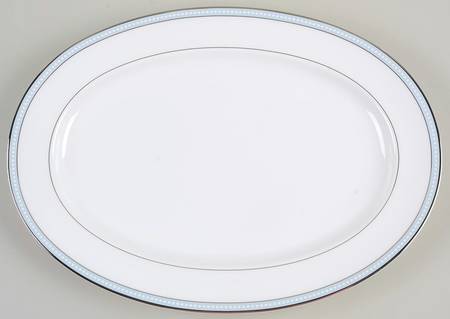 Topaz Pearl 14" Oval Serving Platter