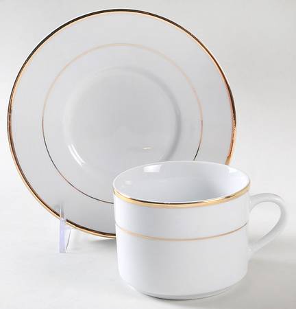 NED2 Flat Cup & Saucer Set