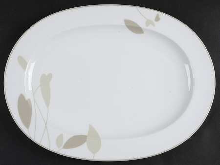 Silk Bay 14" Oval Serving Platter