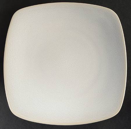 Kealia White Square Dinner Plate