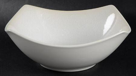 Kealia White Square Vegetable Bowl