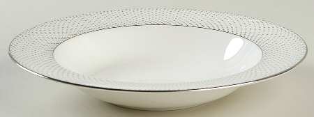 Platinum Waltz Rim Soup Bowl