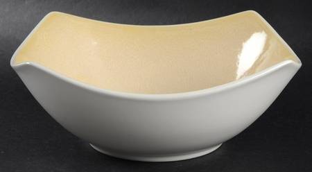 Kealia Yellow Square Vegetable Bowl