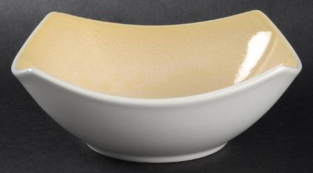 Kealia Yellow Square Soup/Cereal Bowl