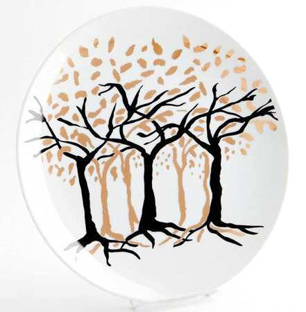 Tree Salad/Dessert Plate